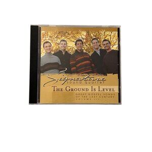 Signature Sound Quartet The Ground Is Level CD 2003 Gospel SSQ Records Pre-Owned